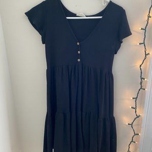 simple black dress